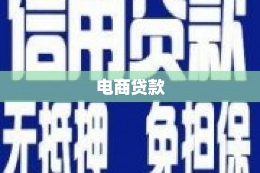 勉县电商贷款