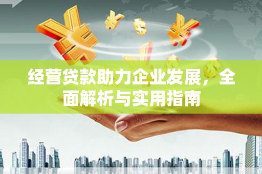 勉县经营贷款助力企业发展，全面解析与实用指南