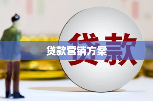 勉县贷款营销方案