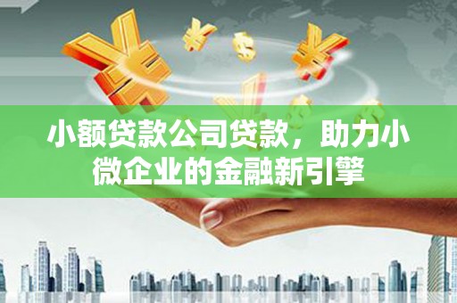 勉县小额贷款公司贷款，助力小微企业的金融新引擎