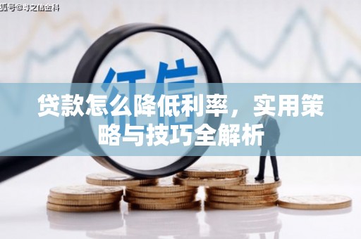 勉县贷款怎么降低利率，实用策略与技巧全解析
