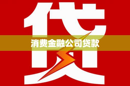 勉县消费金融公司贷款