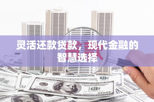 勉县灵活还款贷款，现代金融的智慧选择