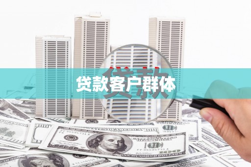 勉县贷款客户群体
