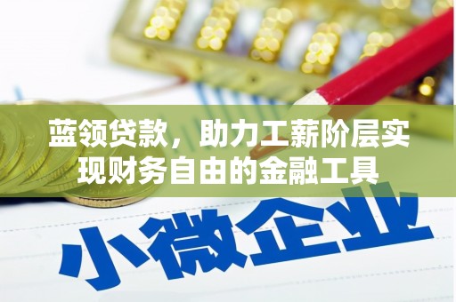 勉县蓝领贷款，助力工薪阶层实现财务自由的金融工具