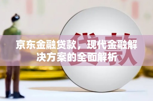 勉县京东金融贷款，现代金融解决方案的全面解析