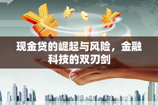 勉县现金贷的崛起与风险，金融科技的双刃剑