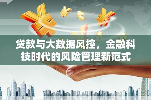 勉县贷款与大数据风控，金融科技时代的风险管理新范式
