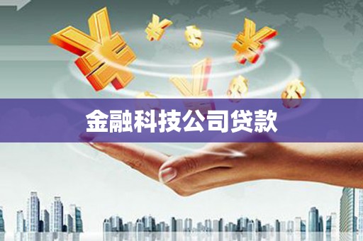 勉县金融科技公司贷款