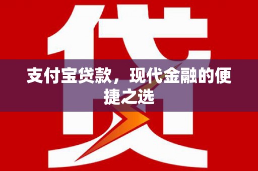 勉县支付宝贷款，现代金融的便捷之选