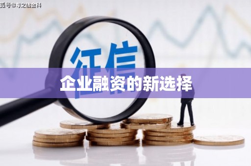 勉县企业融资的新选择