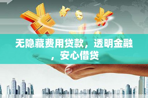 勉县无隐藏费用贷款，透明金融，安心借贷