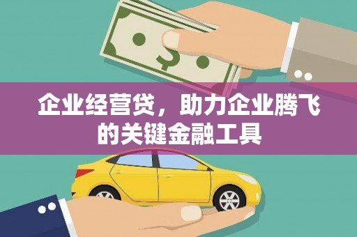 勉县企业经营贷，助力企业腾飞的关键金融工具