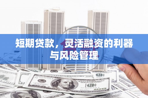 勉县短期贷款，灵活融资的利器与风险管理