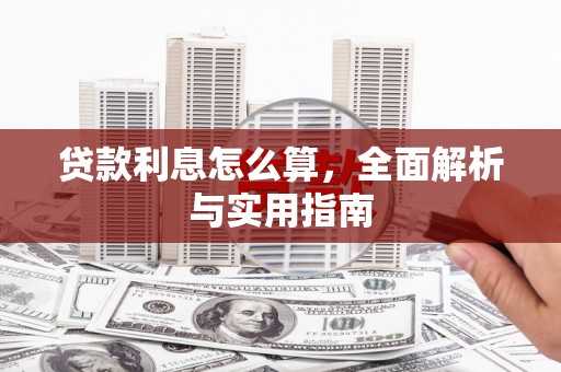 勉县贷款利息怎么算，全面解析与实用指南