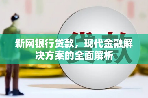 勉县新网银行贷款，现代金融解决方案的全面解析