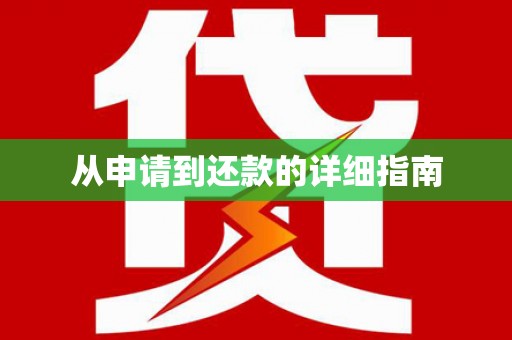 勉县从申请到还款的详细指南