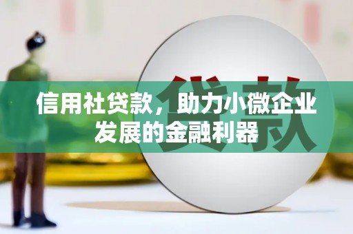 勉县信用社贷款，助力小微企业发展的金融利器