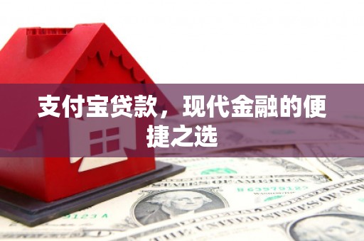 勉县支付宝贷款，现代金融的便捷之选
