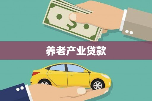勉县养老产业贷款