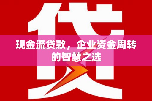 勉县现金流贷款，企业资金周转的智慧之选