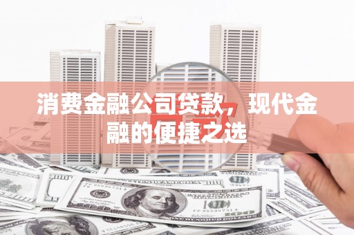 勉县消费金融公司贷款，现代金融的便捷之选