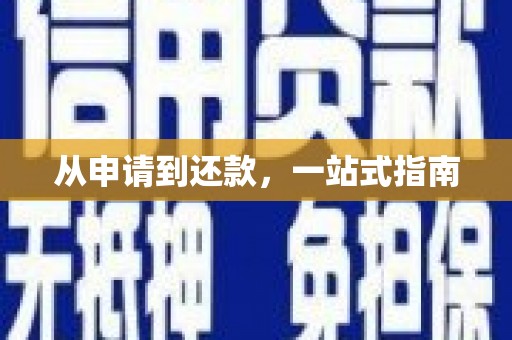勉县从申请到还款，一站式指南