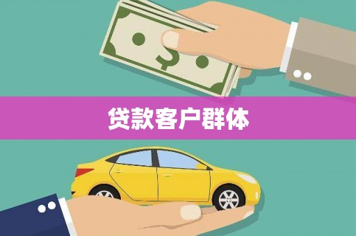 勉县贷款客户群体