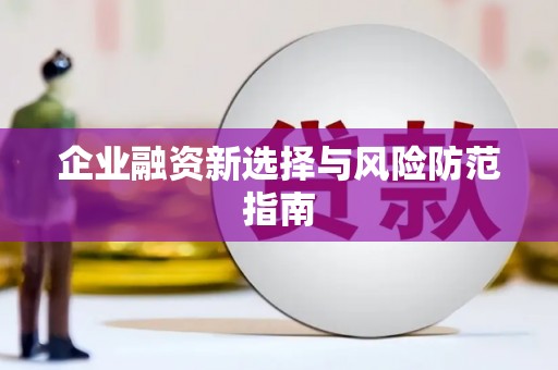 勉县企业融资新选择与风险防范指南