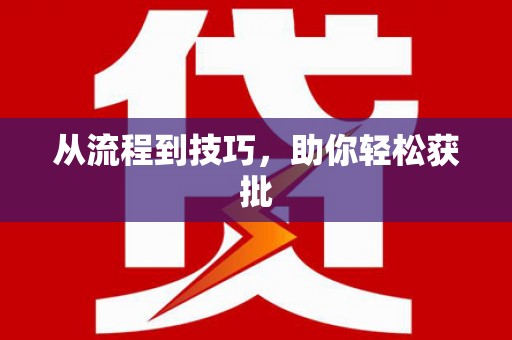 勉县从流程到技巧，助你轻松获批