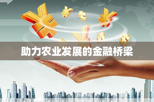 勉县助力农业发展的金融桥梁